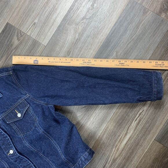 Evan Picone Vintage Women’s Denim Jacket Size XL - Picture 7 of 8